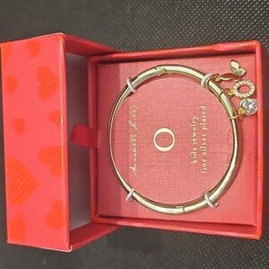 Annabelle Lilly Silver Plated Kids Bracelet With Charms